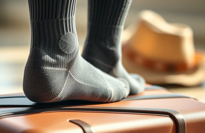 Comfortabel reizen: waarom goede sokken een must zijn